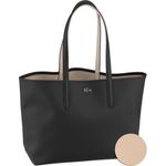 Lacoste Shopper Anna Shopping Bag 2142, Zweifarbiger Shopper zum Wenden, inklusive A4-Unterlagenfach, Reißverschlussetui und Schlüsselhalter