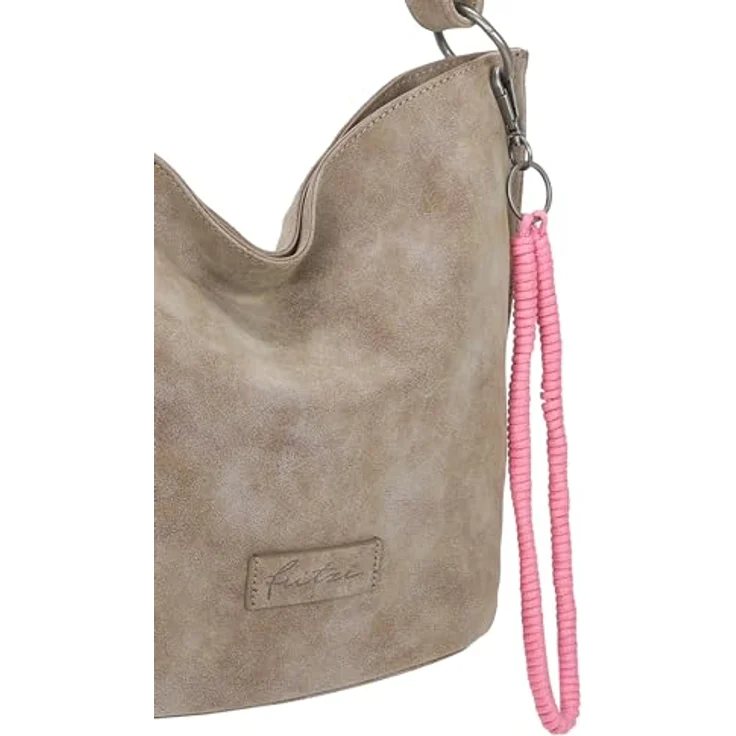Fritzi aus Preußen Fritzi31N, Handtasche mit mehreren Fächern und Schultergurt, Braun – Bild 10