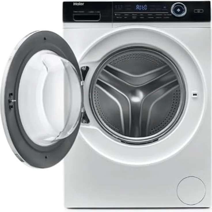 Haier HWD80-B14979 Waschtrockner Freistehend Frontlader, 5 kg Kapazität, 1400 RPM, Energieeffizienzklasse A, Weiß – Bild 2