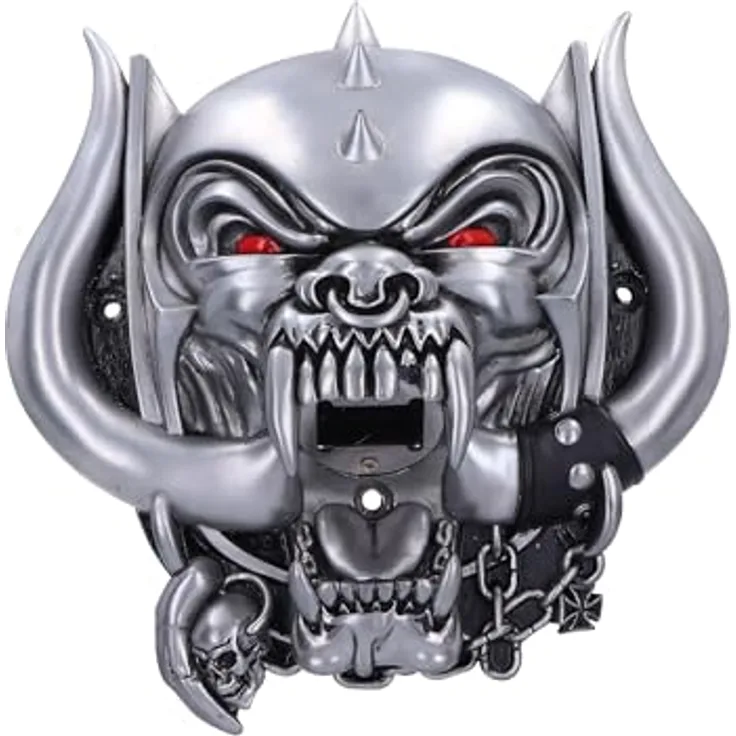 Nemesis Now Motorhead Flaschenöffner Magnet Warpig, Flaschenöffner, Silber