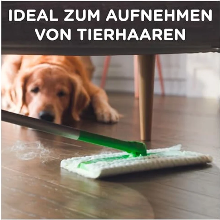 Swiffer Bodenwischer Trockene Bodentücher Nachfüllpackung, 6 er pack (6 x 36 Tücher) – Bild 4