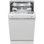 Miele G 5890 SCVI SL, Geschirrspüler, C, Geräuschemissionsklasse B, Geräuschemissionen 43 Dezibel