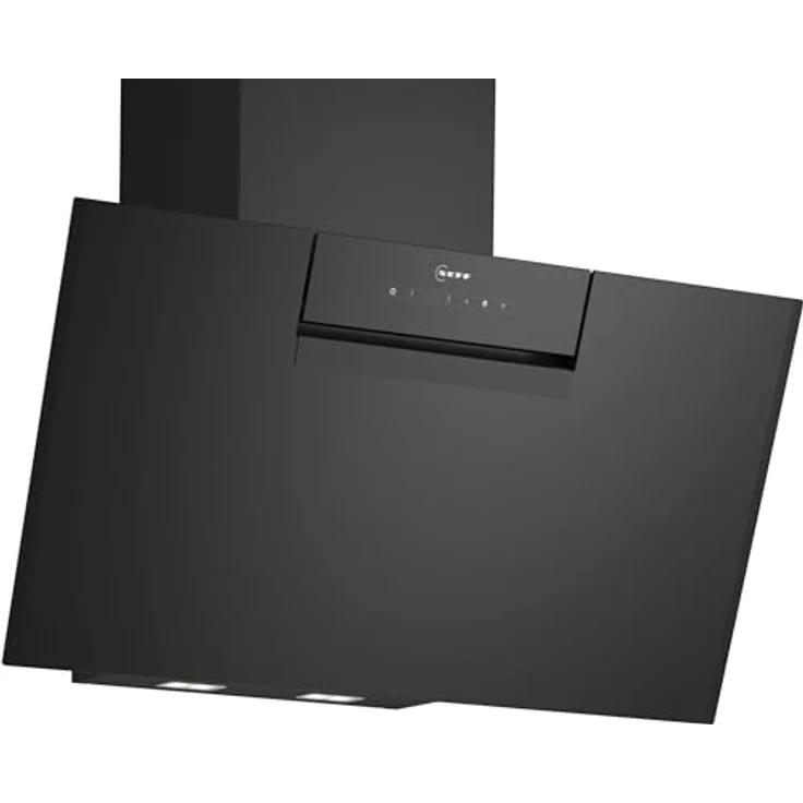 Neff D85IFN1S0, Wandesse, N 50, Breite 80 cm, Klarglas schwarz bedruckt, Efficient Silent Drive, Home Connect, Made in Germany – Bild 1