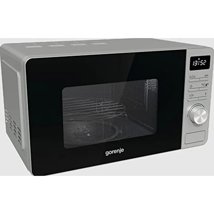 Gorenje MO20A4X Mikrowelle mit Grill, Standgerät, 20 Liter Garraum, 1280 Watt, schwarz, metallisch – Bild 2
