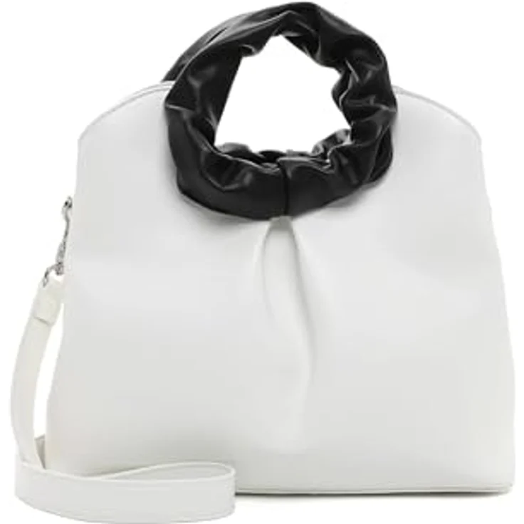 SURI FREY Shopper SFY TechBag, Damenhandtasche mit Reißverschluss und abnehmbaren Tragegriffen, weiß – Bild 8