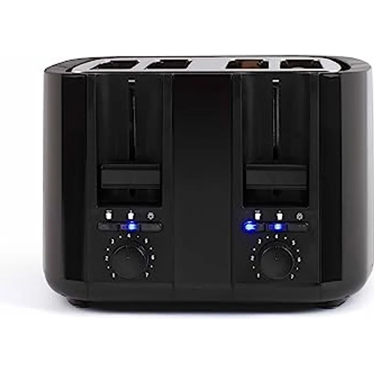 LIVOO 4-Scheiben-Toaster Toastgerät Toastautomat DOD167N schwarz – Bild 3