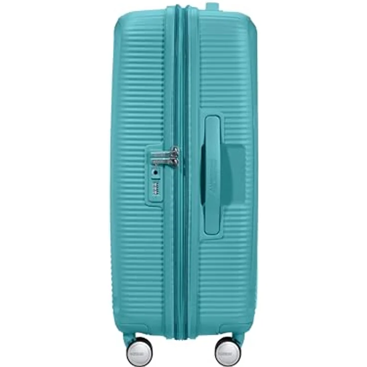 American Tourister Soundbox - Spinner M Erweiterbar Koffer, 67 cm, 81 L, Türkis (Turquoise Tonic) - Red Dot Design Award Gewinner 2017 – Bild 3