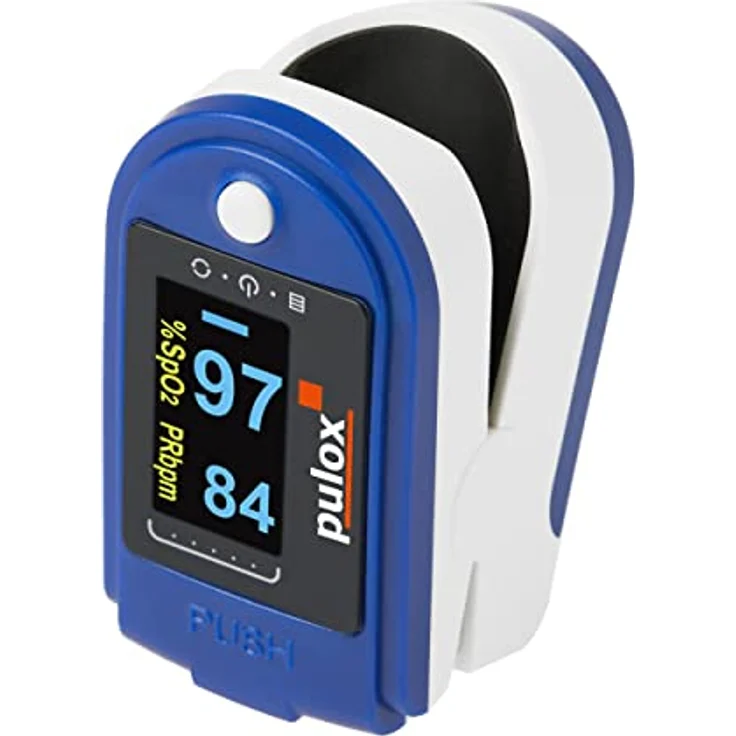 Pulsoximeter Pulox PO-250 mit LCD Farbdisplay, Software und Zubehör – Bild 5