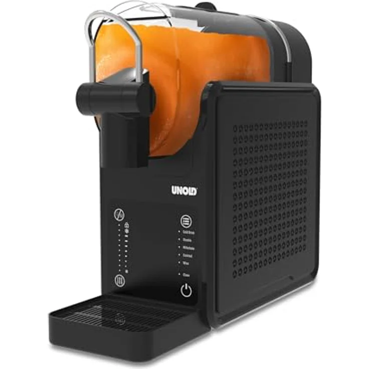 Unold 48949 Slush-Eismaschine STELLA 2,5L mit Kompressor – Slushie Maker für Frozen Drinks, Cocktails & Milkshakes, 5 Programme, leise Kühlung, Touchdisplay, spülmaschinengeeignet, Schwarz – Bild 2