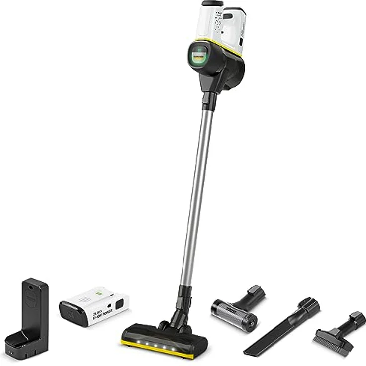 Kärcher VC 6 Cordless Premium ourFamily Handstaubsauger, 50 min Akkubetrieb,  – Bild 2