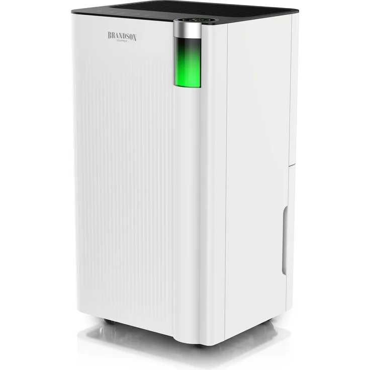 Brandson Luftentfeuchter Kompressor, WLAN, 12 L/24 h, 2 L Wassertank, App-Steuerung, Alexa, 3 Modi, bis 25 m²