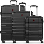Wenger Trolleyset Amplar, 4 Rollen, (3-teilig, 3 tlg), Polycarbonat