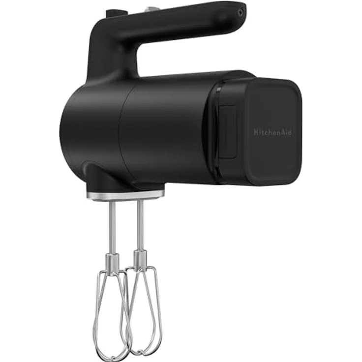 Kitchenaid Kabelloser handmixer I Kitchenaid Go I Kabellosen Handrührer mit 7 Geschwindigkeitsstufen und Akku I Schwarz – Bild 2