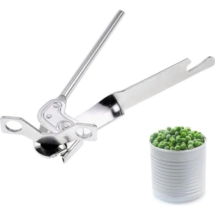 Westmark Zangendosenöffner mit Kapselheber, Länge: 14,8 cm, Stahl, Standard, Silber, 10302270 – Bild 2
