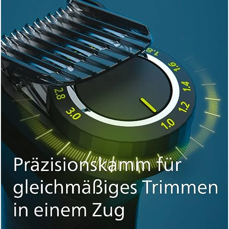 Philips Multigroom Series 7000, All-in-One-Trimmer, 15-in-1 Barttrimmer und Haarschneider für Gesicht, Kopf und Körper - ein Tool mit 26 Längeneinstellungen (0.5-20 mm) (Modell MG7950/15) – Bild 3