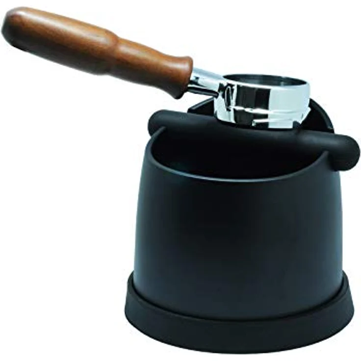 scarlet espresso | Abklopfbehälter »Pico Bello« für Kaffeesatz aus dem Siebträger; Abschlagbehälter in hochwertiger Barista-Qualität (Schwarz) – Bild 3
