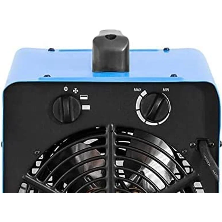 ALLEGRA Heizlüfter Bau 5Kw Elektroheizer mit Thermostat, Starkstrom, ideal für Werkstätten & Garagen – Bild 5