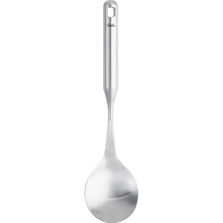 Fissler Essential Edelstahl-Reislöffel (32 cm), großer Servierlöffel mit Aufhänge-Öse, spülmaschinengeeignet, hitzebeständig und ergonomischer Griff – Bild 2