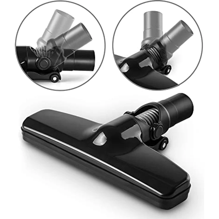 TROTEC Staubsaugerrohr für Akku-Sauger VC 10-20V / VC 15-20V Ersatzteil für Handstaubsauger bestehend aus Bodendüse 2 Rohrstücken und Adpater – Bild 3