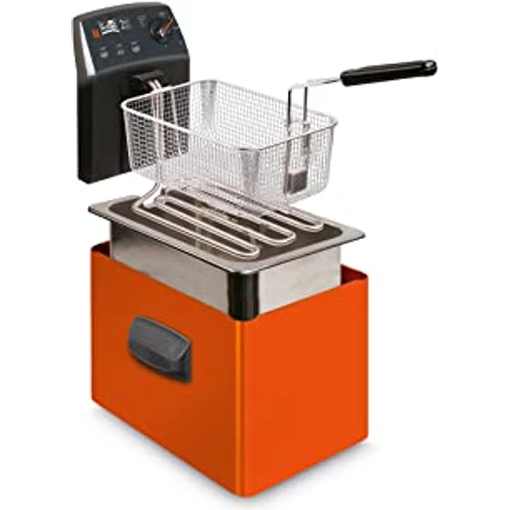 FRITEL Turbo SF 4152 orange Fritteuse - 3 L Frittierkapazität - Doppelheizelement – Bild 4