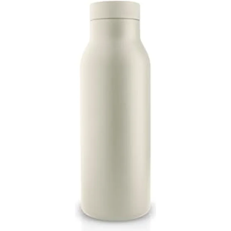 Eva Solo Urban Isolierflasche 0,5 l Coconut, aus 90 % Post-Consumer-Recycling-Edelstahl, doppelwandig, 100 % dicht, spülmaschinengeeignet – Bild 1