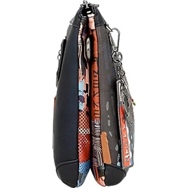 Anekke Contemporary 2 Compartment Shoulder Bag M, Umhängetasche in Multicolor mit abnehmbarem und verstellbarem Schulterriemen – Bild 5