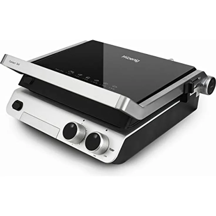 H.Koenig GR20 Edelstahl Kontakt-Grill 2000W – Bild 3