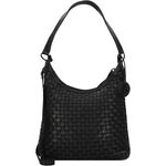 Harbour 2nd Urban Poets Tuula-Up Umhängetasche, 100% Leder, 22 cm x 5 cm x 22 cm, schwarz