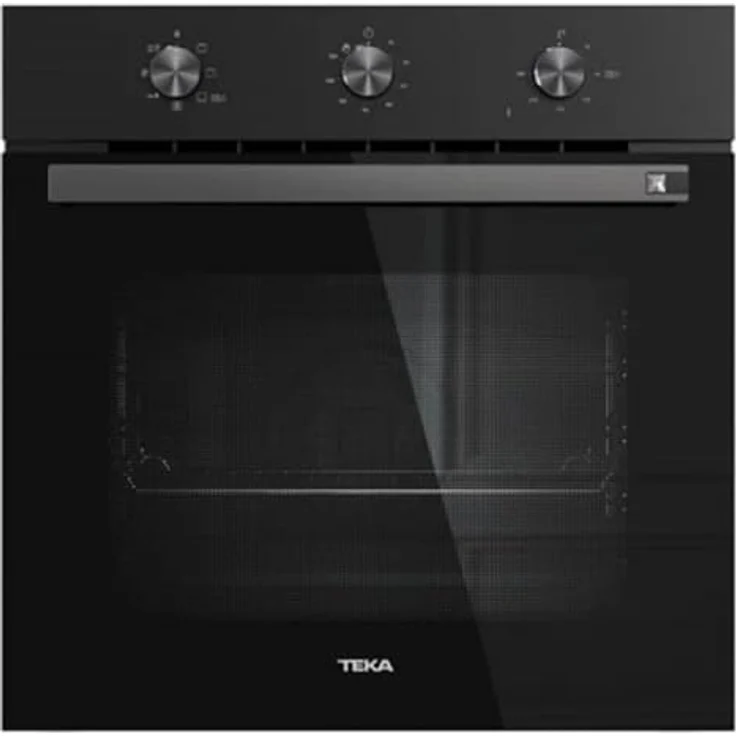 TEKA NEO HSB 6150 FBK, Multifunktionsofen 60 cm mit HydroClean ECO, 6 Funktionen, Teleskopführungen Plus Extension, Kippschutz, A+ in Schwarz – Bild 1