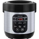 SENCOR SRM 0650SS Multifunktionaler Reiskocher mit 5 speziellen Kochmodi, 350 W, silberfarben - Preisvergleich