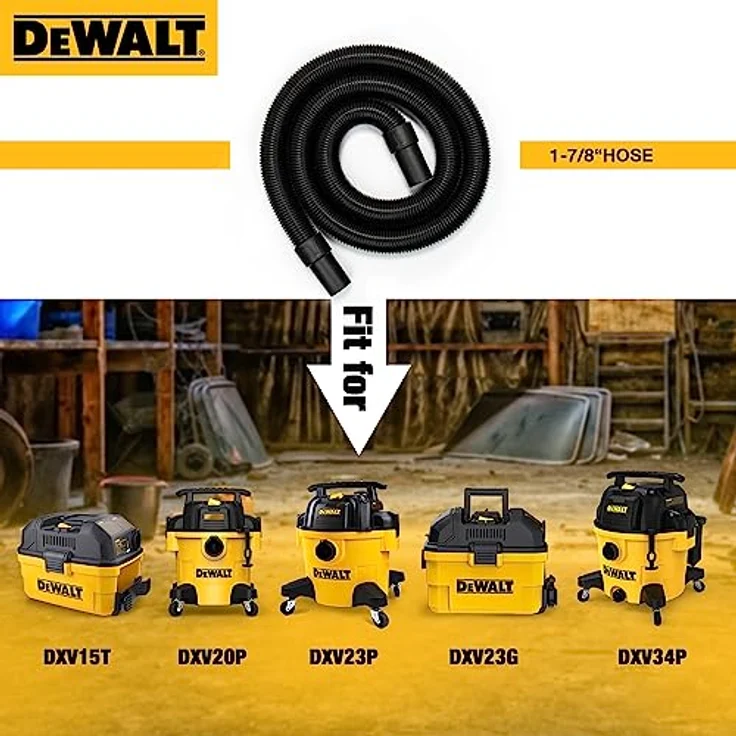 DeWalt DXVCS002 Zyklon Staubsauger Filter mit 23L Staubtank für die Werkstatt, Nass- und Trockensauger – Bild 7