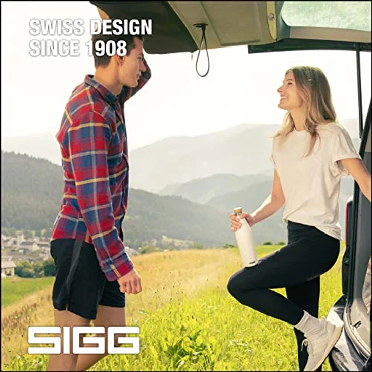 SIGG Trinkflasche Meridian White 0,7L Thermosflasche, weiß – Bild 6