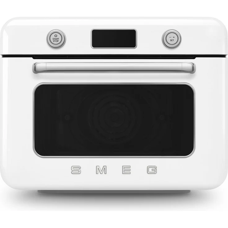 Smeg Multiofen SMEG Kombi-Tisch-Dampfbackofen Weiß COF01WHEU, 33 voreingestellte Rezepte, Dampfgarfunktionen – Bild 1