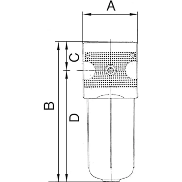 Riegler Aktivkohlefilter »multifix«, PC-Behälter mit Schutzkorb, BG 1, G 1/4, bis 16 bar, zur Geruchsfiltrierung der Druckluft – Bild 2