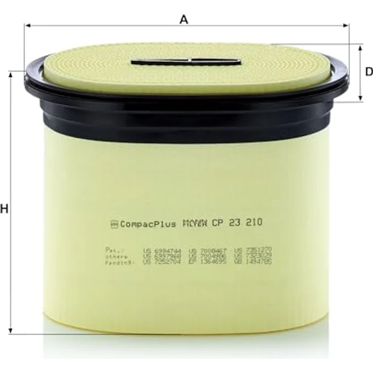 MANN-FILTER CP 23 210 CompacPlus, Luftfilter für VALTRA A SERIES, Erstausrüsterqualität mit optimalem Schutz vor Verunreinigungen – Bild 2