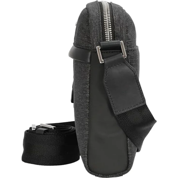 Boss Highway Mini Bag Umhängetasche, graue 16.5 cm Polyesterstasche mit kompaktem Design – Bild 3