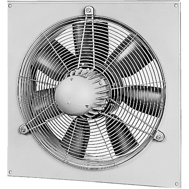 Helios HQD 710/4 EX, Axialer Hochleistungsbelüftungsventilator mit explosionsgeschütztem Motor, -20 °C bis +40 °C Einsatzbereich