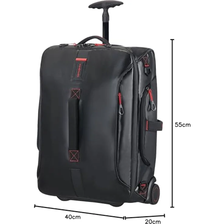 Samsonite Paradiver Light Koffer, Schwarz, 48.50 l, M, mit Rädern – Bild 10