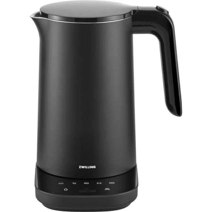 Zwilling Enfinigy Wasserkocher PRO 1l, kompakter Wasserkocher mit 6 Temperatureinstellungen und Warmhaltefunktion, Schwarz – Bild 2