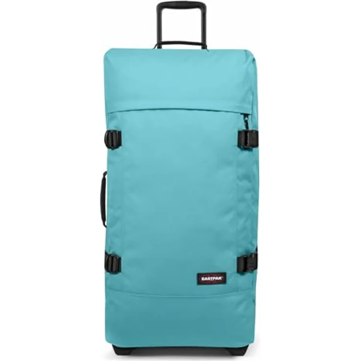 Eastpak TRANVERZ L, Koffer in wasserabweisendem Gewebe, Wasserfall Blau, mit TSA-Schloss und zwei Rollen für optimale Manövrierfähigkeit – Bild 1