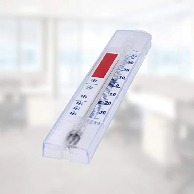 Lantelme 2 Stück Kühlschrankthermometer Set mit Haken auch für Kühlgeräte wie Gefrierschrank und Kühltruhe Analog Kühlschrank Thermometer 3292 – Bild 5