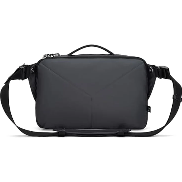 Pacsafe Pacsafe Exp Gürteltasche mit RFID Schutz, 36 cm, grau, 100% Polyester – Bild 3