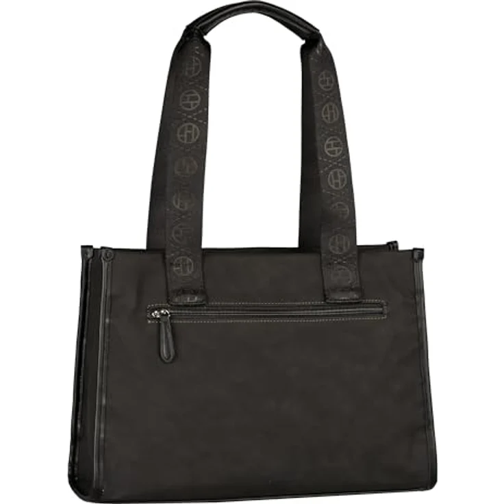 Tom Tailor Yara Shopper Tasche, 37 cm, schwarz, 100% Polyurethan – Bild 2