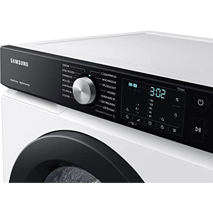 Samsung DV8GBBA225AE/EG Bespoke Wärmepumpentrockner, 8 kg, Hygiene+, Optimal Dry - Sensorgesteuertes Trocknen, 2-in-1 Komfortfilter, Super Kurz 35‘, Digital Inverter Motor, Weiß – Bild 3