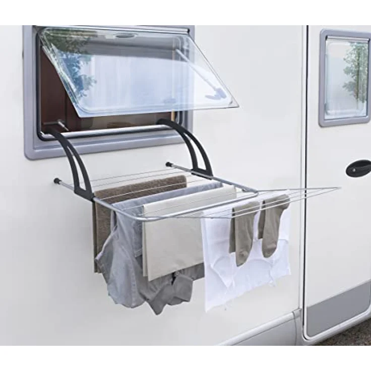 Metaltex 406008002 Seran Balkon-Wäschetrockner 7 m – Bild 4