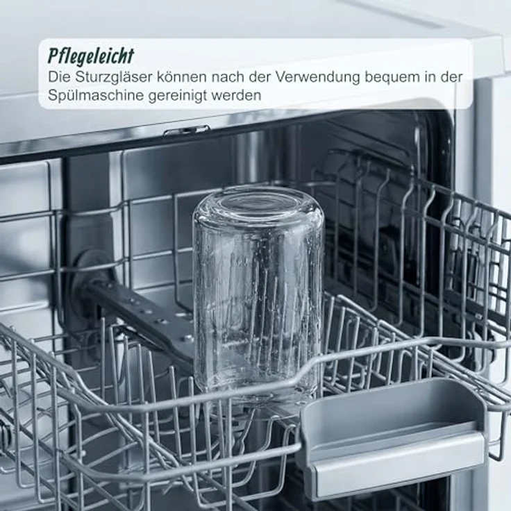relaxdays Einmachglas Einmachgläser 6er Set, 350 ml und 450 ml, mit luftdichtem Twist-Off-Deckel, transparent und pastellfarben – Bild 6