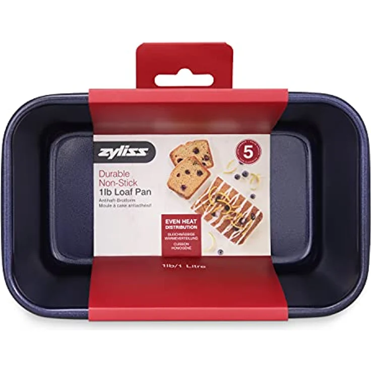 Zyliss E980198 Brotbackform, Antihaftbeschichtung, Carbonstahl, Dunkelblau, Ideal Zum Brotbacken, Braten & Kochen, Spülmaschinenfest, 5 Jahre Garantie – Bild 2