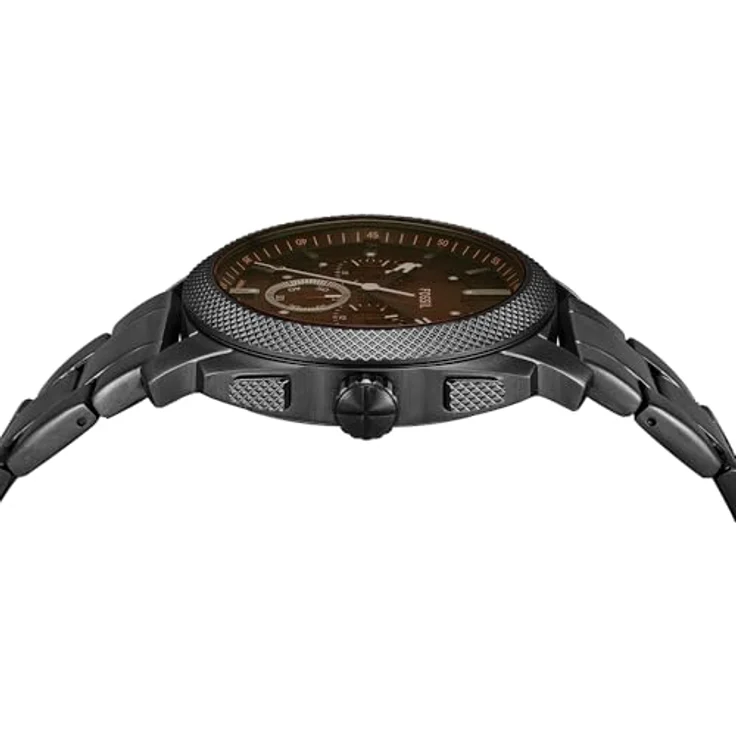 Fossil Chronograph MACHINE FS6097, Armbanduhr mit präzisem Quarzwerk und stylischem Design in Schwarz – Bild 4