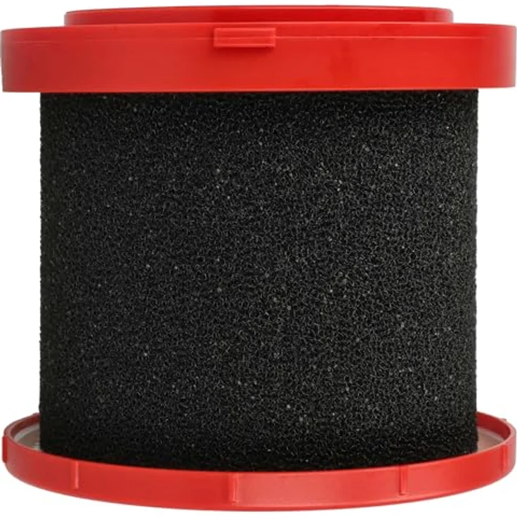 vhbw Nassfilter Ersatz für Milwaukee 4932478802, 4932479806, 49-90-2015 für Staubsauger - Schaumstoff/Kunststoff Rot Schwarz - Hochwertiger Schaumfilter für Flüssigkeiten mit Schutz vor Feuchtigkeit – Bild 3