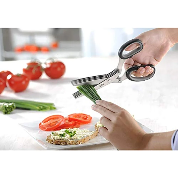 Gefu 12660 Kräuterschere Cutare, Mit Reinigungskamm - Preisvergleich – Bild 4